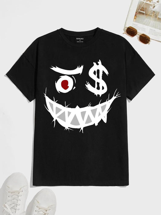Dollar Eyes Men's Printed T-shirt
