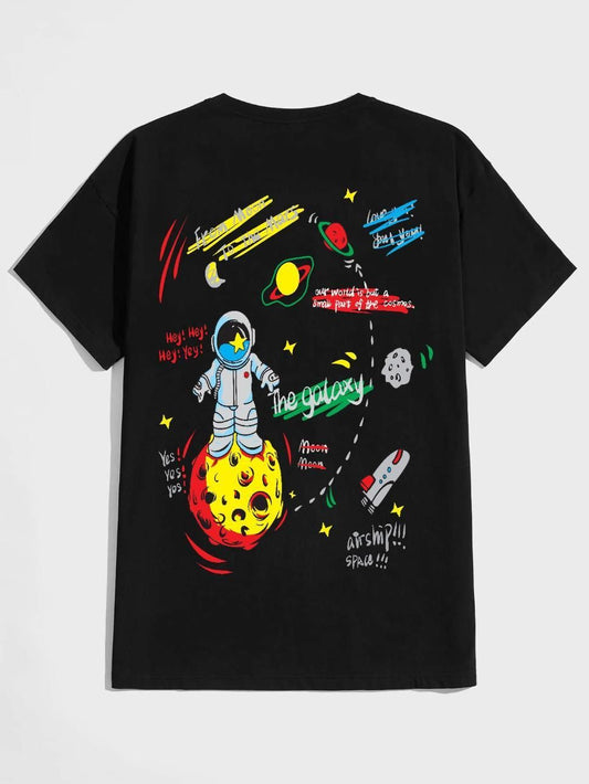 Galaxy Men's Printed T-shirt