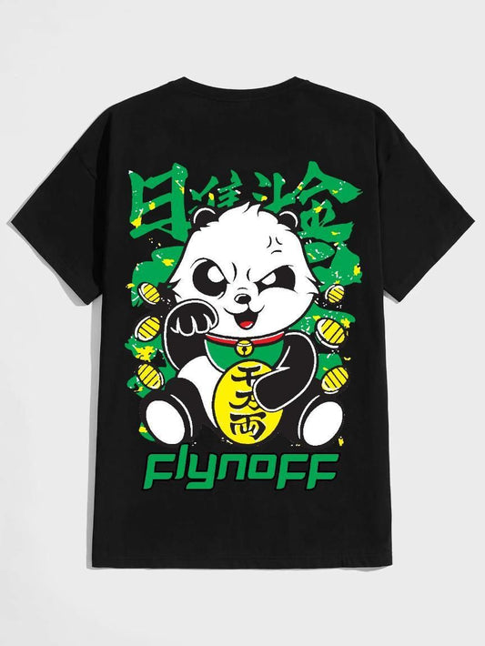 Flynoff Men's Printed T-shirt